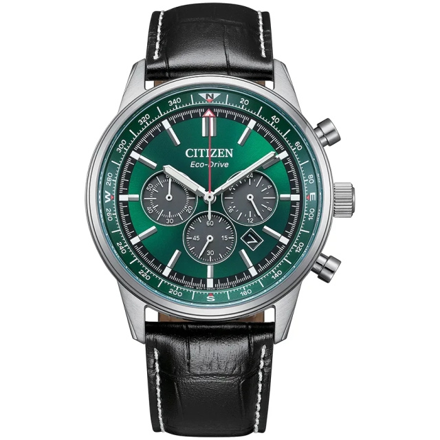 Citizen Chrono bőrszíjas férfi karóra CA4720-01X