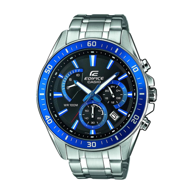 Casio Edifice királykék számlapos férfi karóra EFR-552D-1A2VUEF