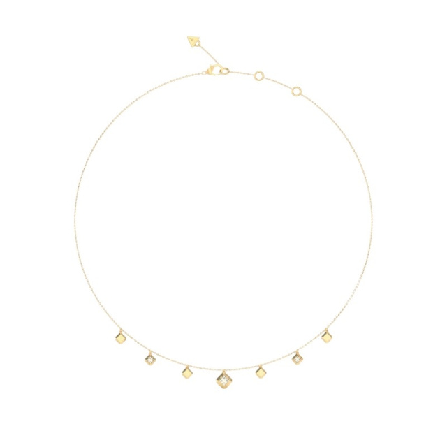 Guess Ace of Diamonds sárga arany színű női nyaklánc JUBN06178JWYGT/U