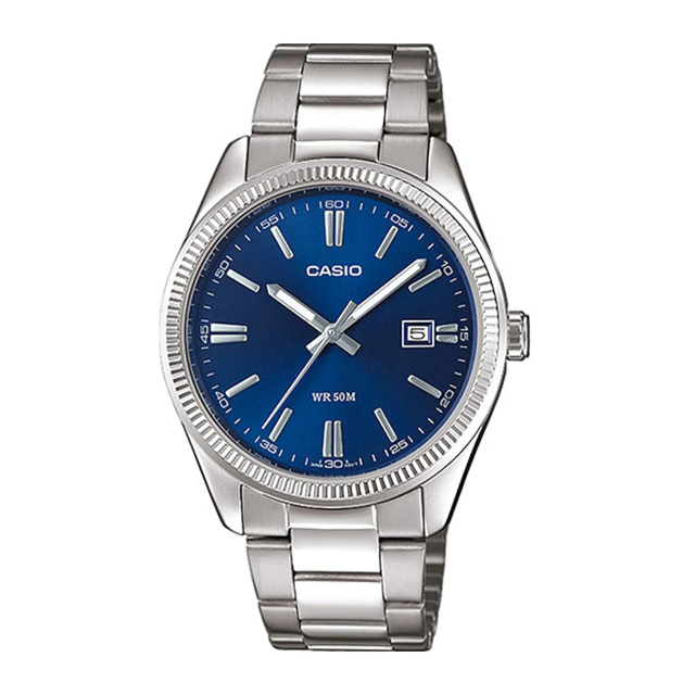 Casio Standard kék számlapos férfi karóra MTP-1302PD-2AVEF