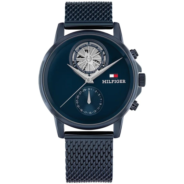 Tommy Hilfiger STEWART kék színű férfi karóra TH1710750