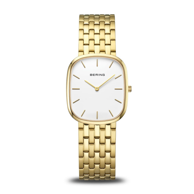 Bering Classic sárga arany színű női karóra 12526-734