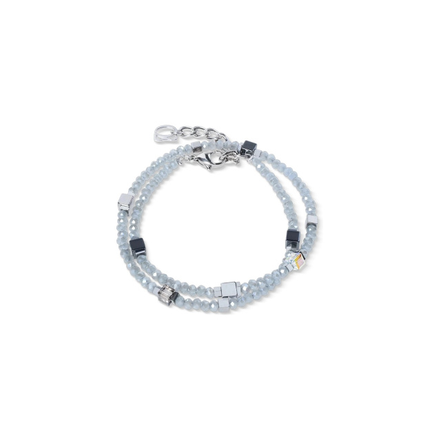 Coeur de Lion Joyful Colours Flex silver-grey karkötő 4460/30-1217