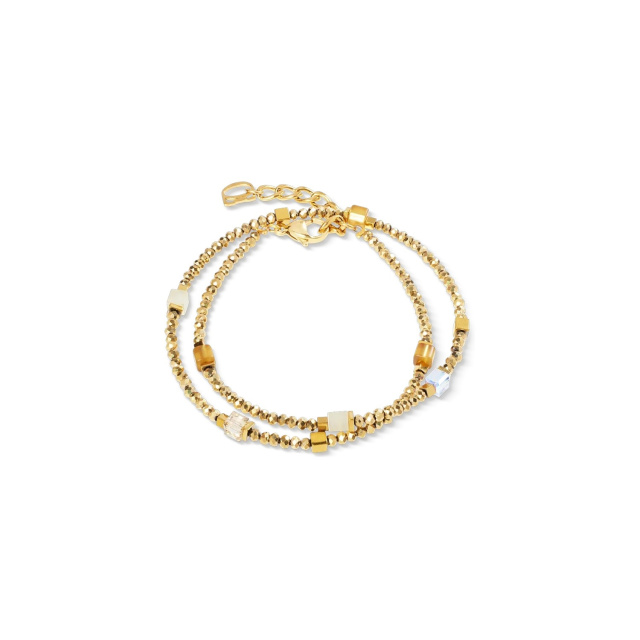 Coeur de Lion Joyful Colours Flex gold-gold karkötő karkötő 4460/30-1600