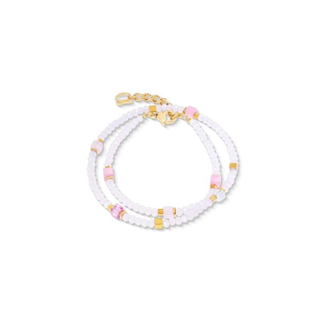 Coeur de Lion Joyful Colours Flex gold-pink karkötő 4460/30-1916