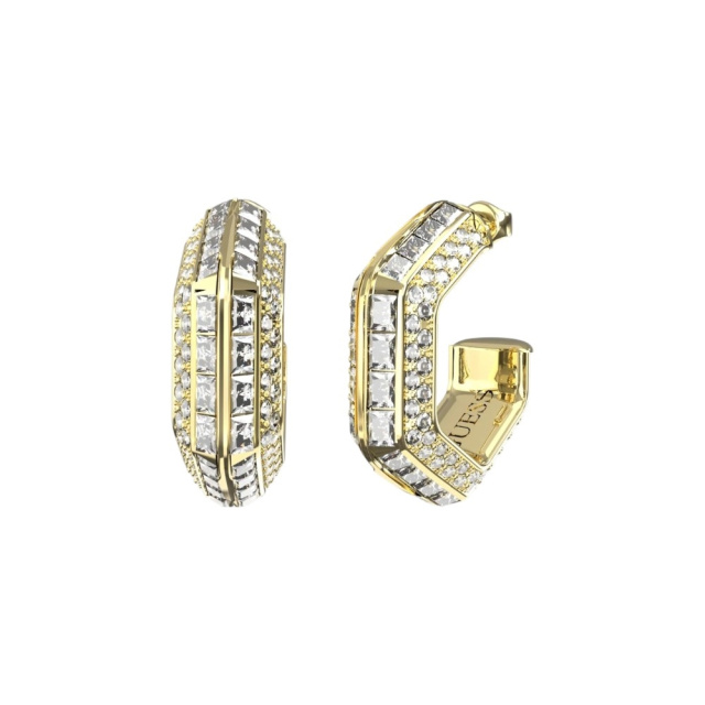 Guess Lioness Queen sárga arany színű női fülbevaló JUBE06188JWYGT/U
