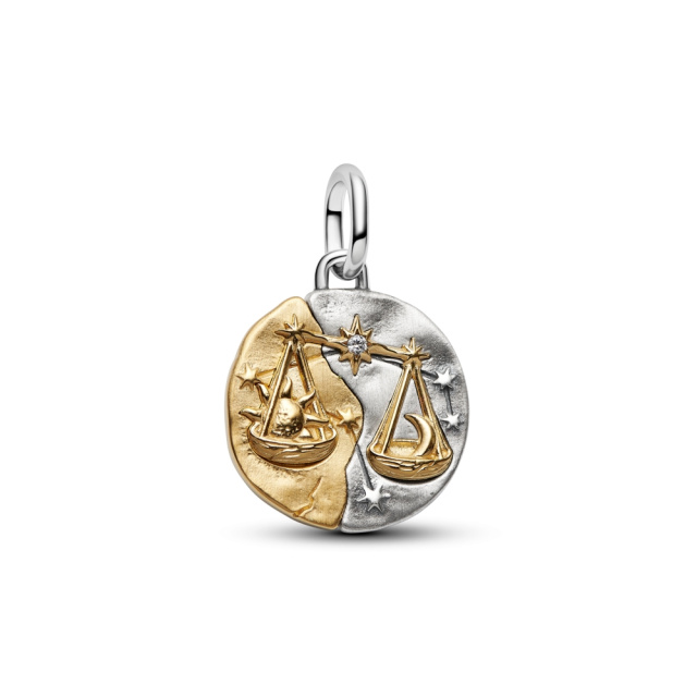 Pandora Mérleg csillagjegy medál charm