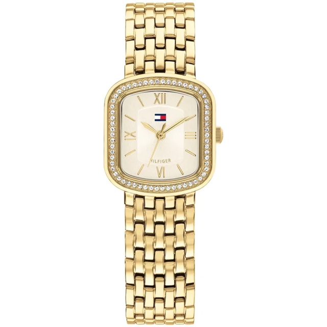 Tommy Hilfiger Abby sárga arany színű női karóra TH1782923