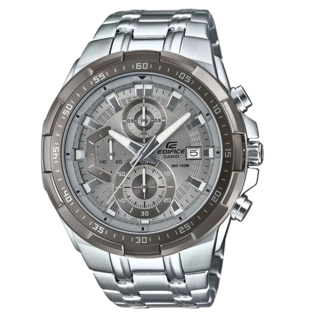 Casio Edifice szürke-ezüst színű férfi karóra EFR-539DE-8AVUEF