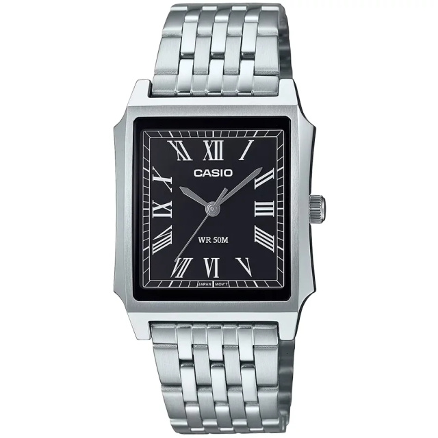 Casio Standard fekete-ezüst színű férfi karóra MTP-B190D-1BVEF