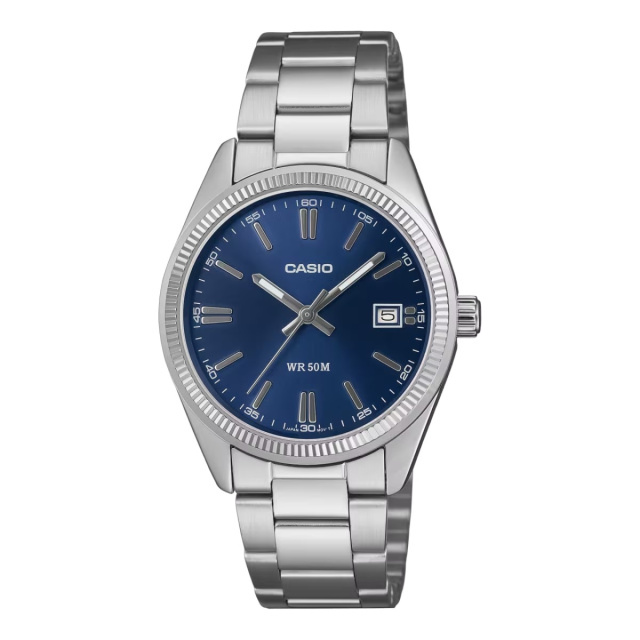 Casio Standard kék-ezüst színű unisex karóra UTP-1302PD-2A1VEF