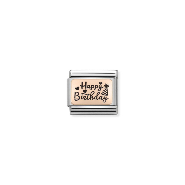 Nomination "Happy Birthday" charm 430111-11