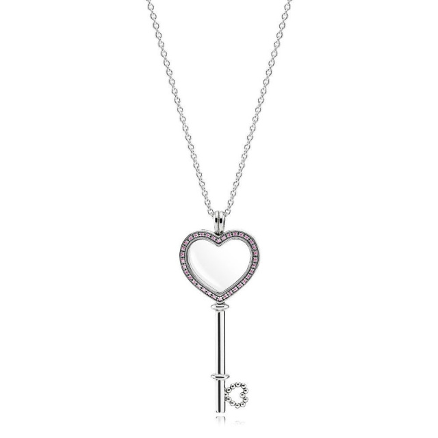 Pandora Lockets ezüst nyaklánc és medál
