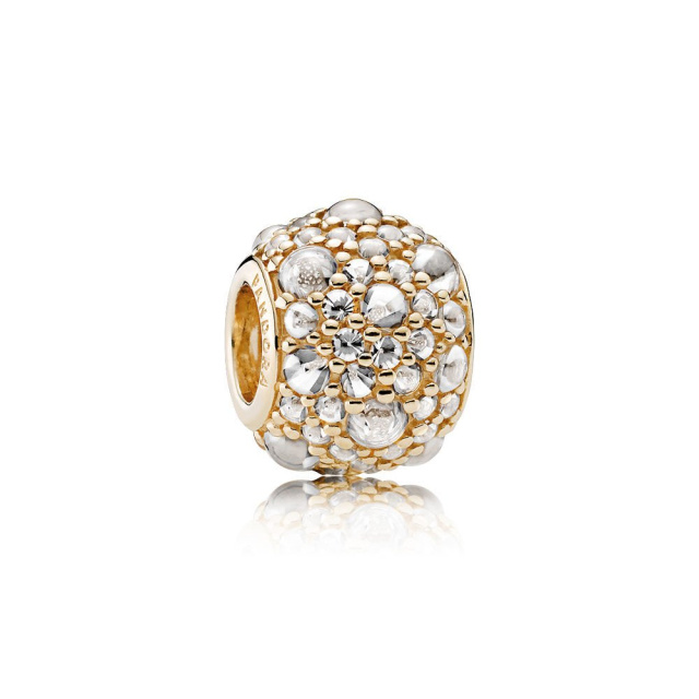 Pandora Moments arany charm