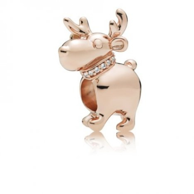Pandora Moments rozé charm