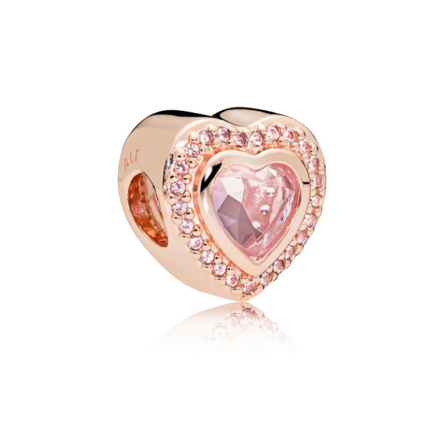 Pandora Moments rozé charm