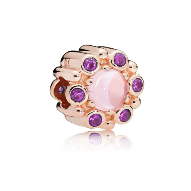 Pandora Moments rozé charm