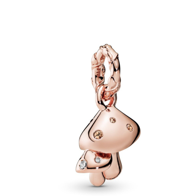 Pandora Moments Csillogó gombák rozé függő charm