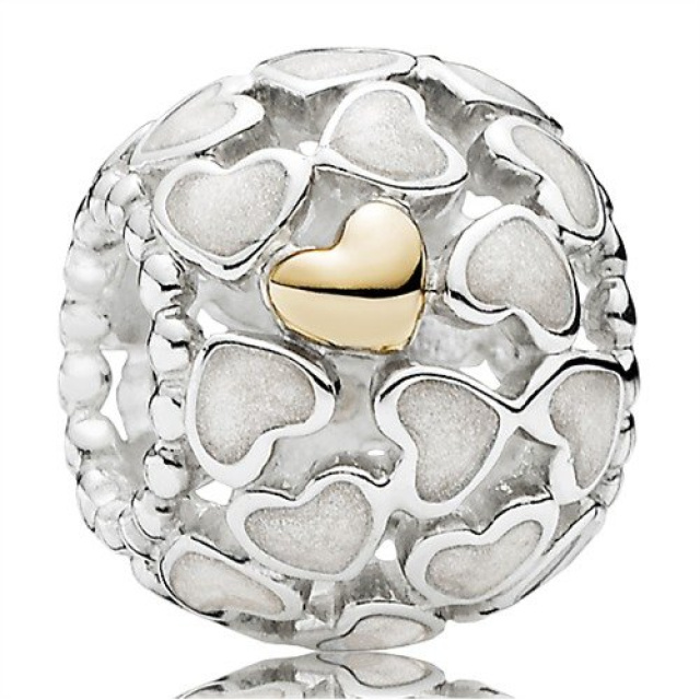 Pandora Moments ezüst charm