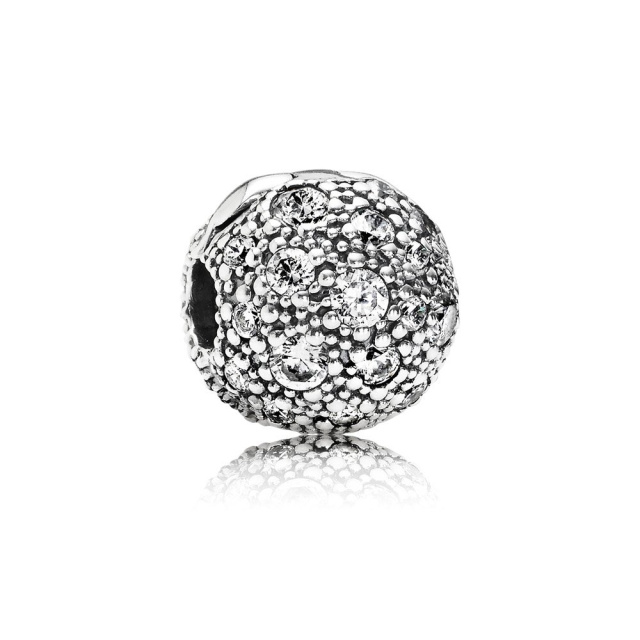 Pandora Moments ezüst klip charm