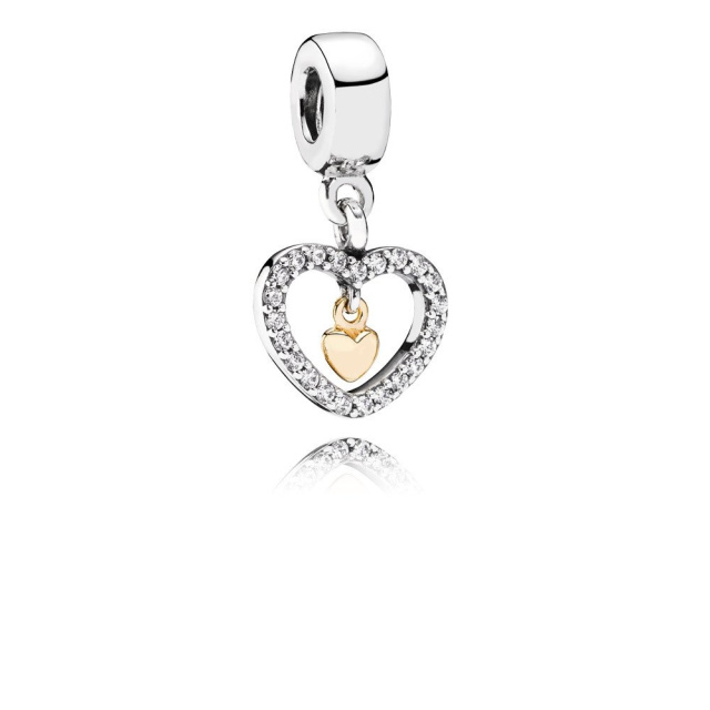 Pandora Moments ezüst charm