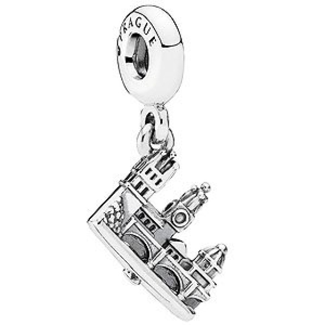 Pandora Moments Károly híd ezüst charm