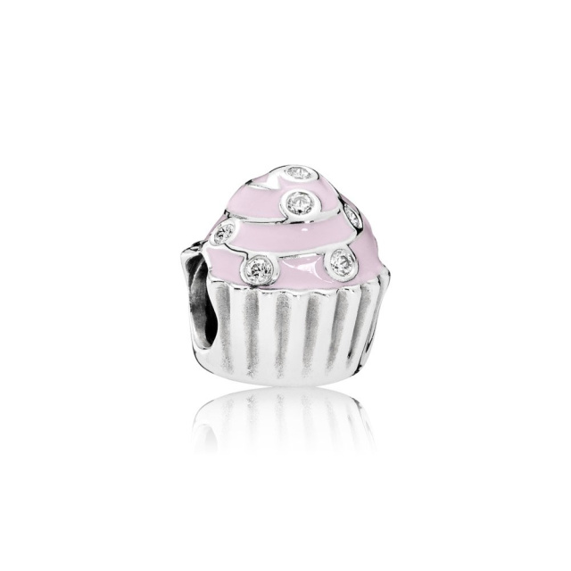 Pandora Moments Édes cupcake ezüst charm