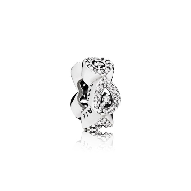 Pandora Moments ezüst spacer