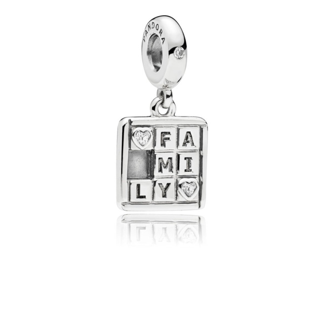 Pandora Moments ezüst charm