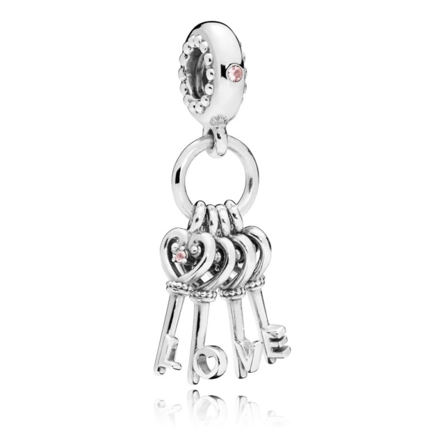 Pandora Moments Kulcscsomó ezüst charm