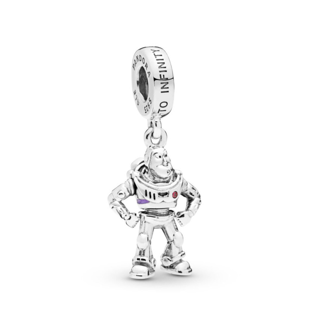 Pandora Moments Disney Pixar, Toy Story, Buzz Lightyear ezüst charm