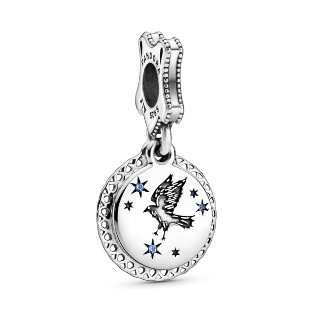 Pandora Moments Harry Potter, Hollóhát ezüst függő charm
