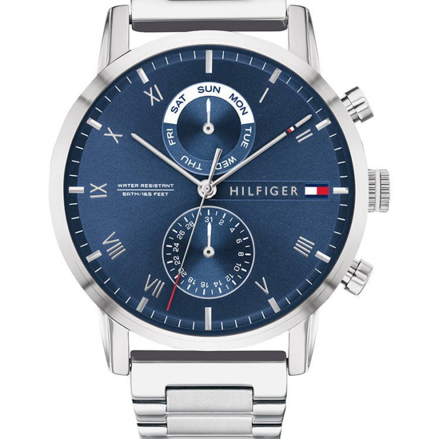 Tommy Hilfiger férfi karóra, Kane kék számlapos TH1710401