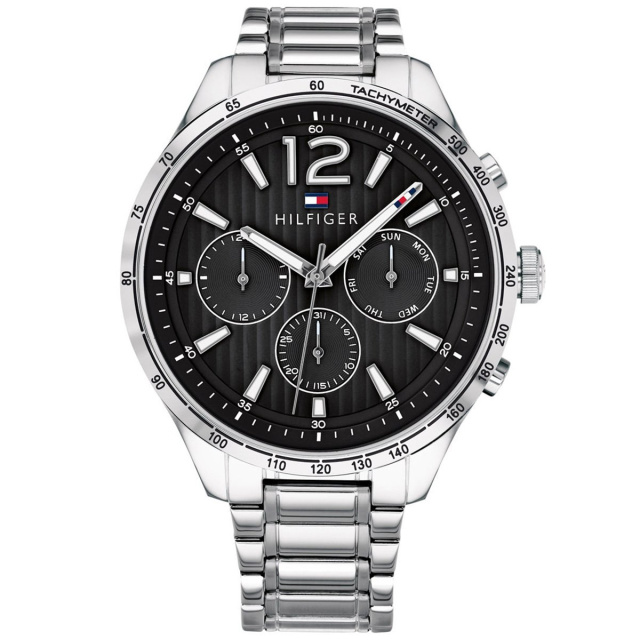 Tommy Hilfiger férfi karóra, Gavin ezüst színű TH1791469