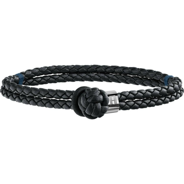 Tommy Hilfiger Knotted leather férfi karkötő THJ2790035