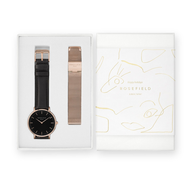 Rosefield Bowery ajándék szett női óra és szíj