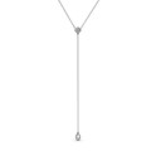 Pandora Geometriai elegancia Y-nyaklánc ezüst nyaklánc és medál