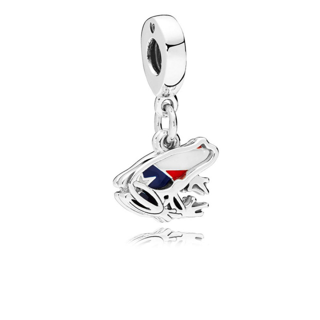 Pandora Moments Puerto Rico béka ezüst charm