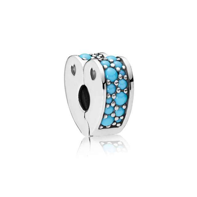 Pandora Moments ezüst klip charm