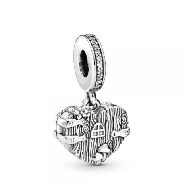 Pandora Moments Otthon, édes otthon ezüst függő charm