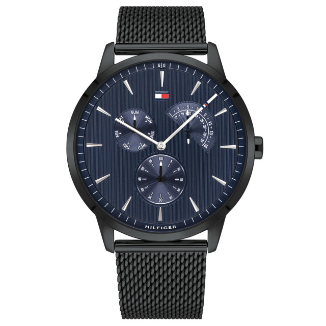 Tommy Hilfiger férfi karóra, Brad fekete színű TH1710392