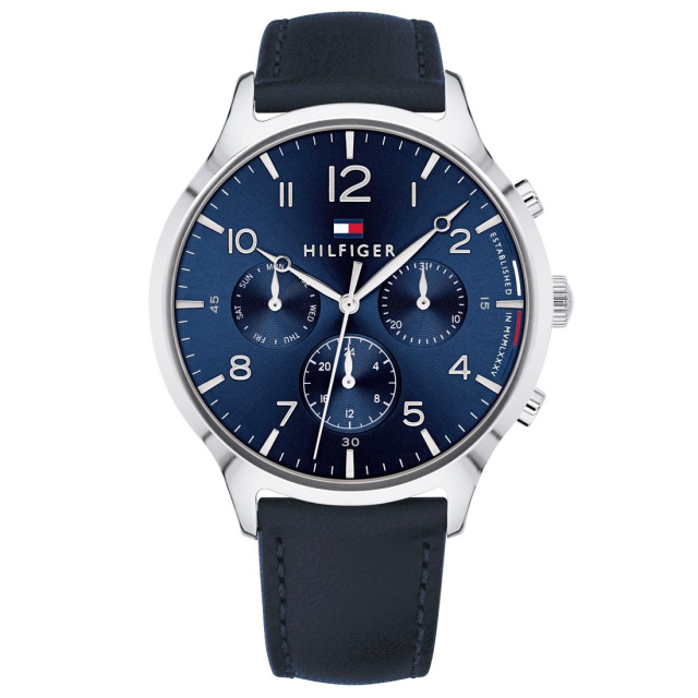 Tommy Hilfiger női karóra, Emmy kék bőrszíjas TH1781874