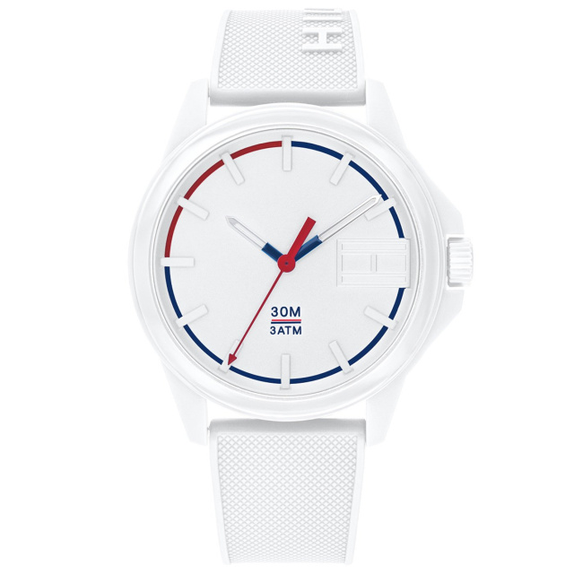 Tommy Hilfiger férfi karóra, Sneaker fehér színű TH1791623