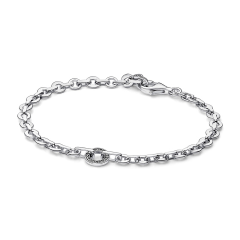 Pandora Signature Pavé merész láncos karkötő