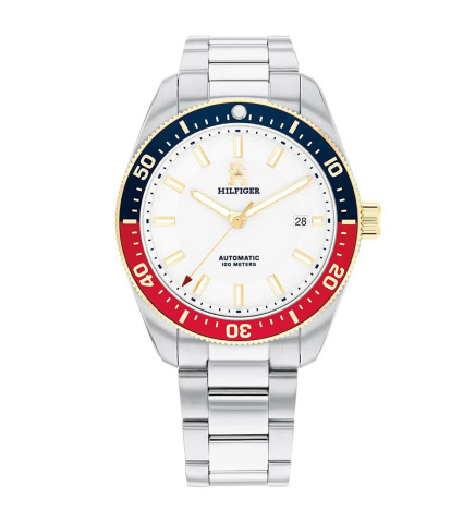 Tommy Hilfiger TH85 ezüst színű férfi óra TH1710551