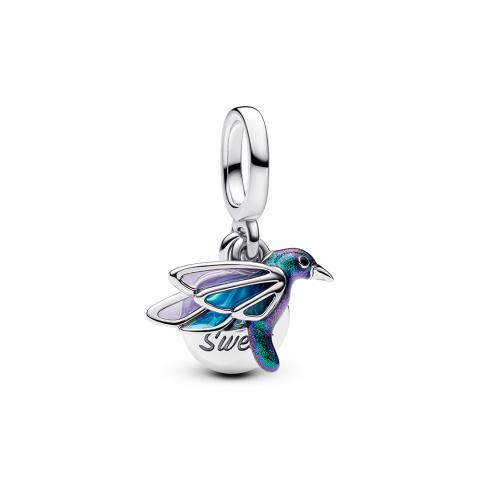 Pandora Kolibri dupla függő charm