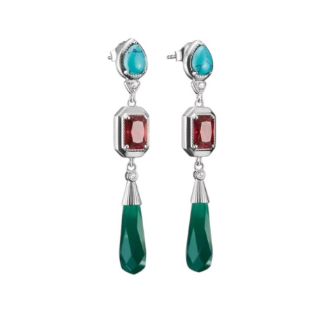 Thomas Sabo Elyndra színes kövek függő fülbevaló