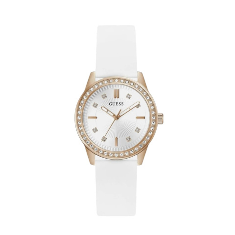 Guess Margo fehér-rozé arany színű női karóra GW1030L4