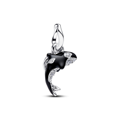 Pandora Kardszárnyú delfin függő charm