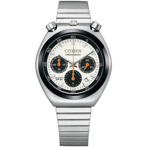 Citizen Chrono fekete-fehér számlapos férfi karóra AN3660-81A